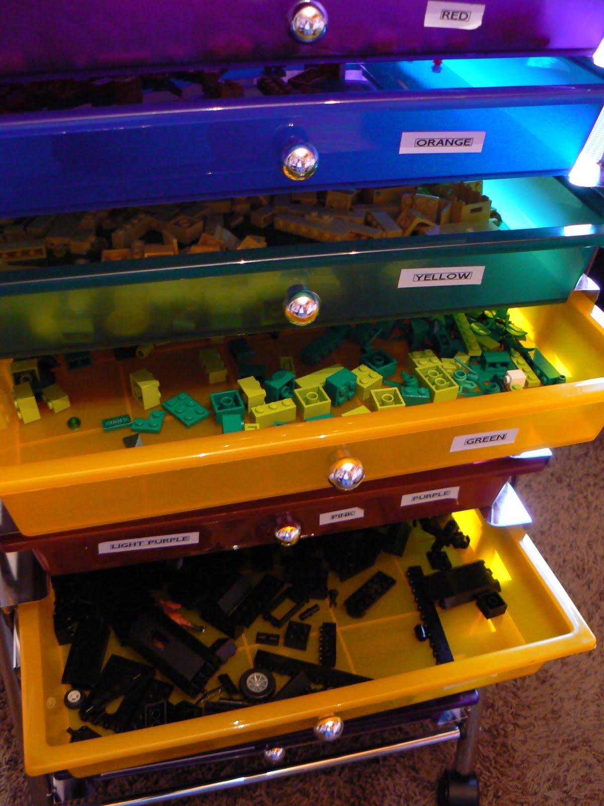 The Creative Homemaker LEGO Storage