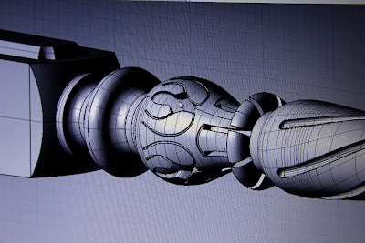 detail of the CAD drawing
