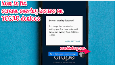 Easiest way to fix screen overlay issue.
