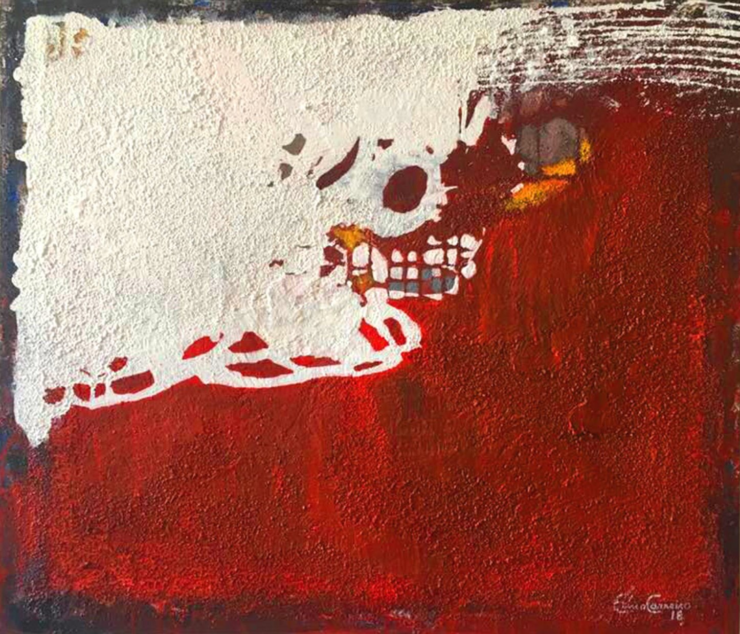 Arte de Elma Carneiro - abstração Arte abstrata de Elma Carneiro - Goiânia-GO