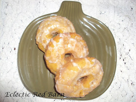 pumpkin donuts, glazed buttermilk donuts