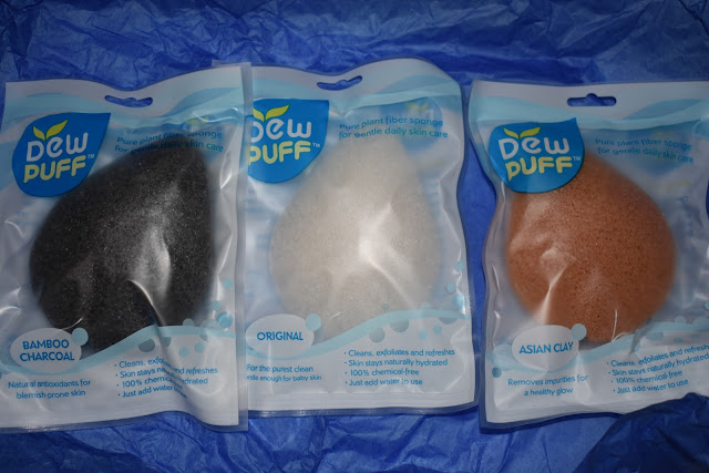 Dew Puff konjac sponge exfoliate skin