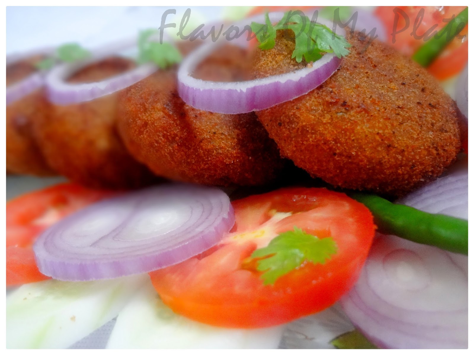 Flavors Of My Plate Macher Chop (Fish Croquettes)..............From