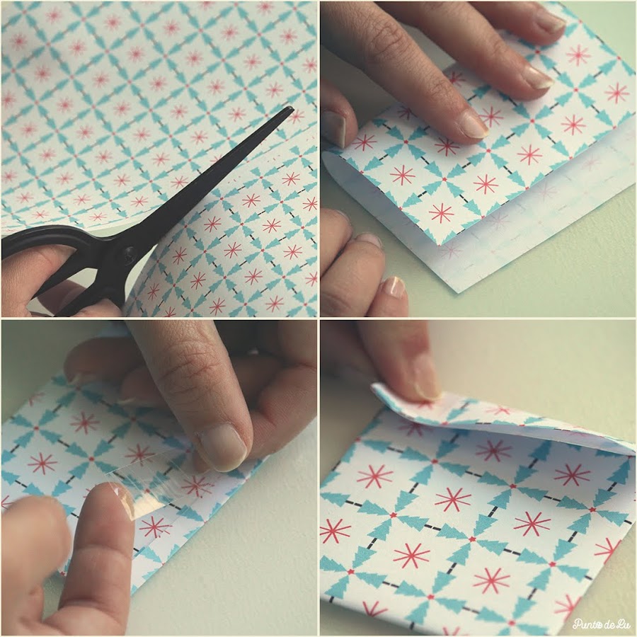 Calendario de adviento con una percha