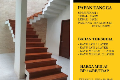 Papan tangga/tangga kayu