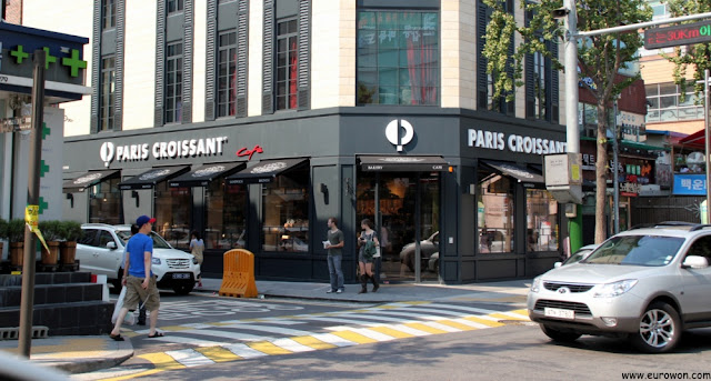 Establecimiento original de Paris Croissant en Seocho
