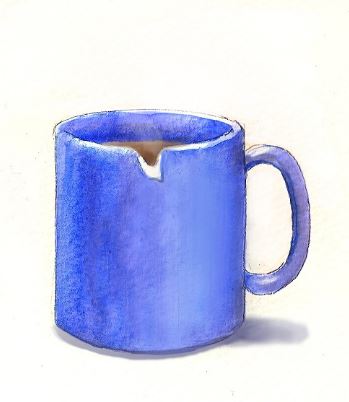 fix chipped ceramic mug