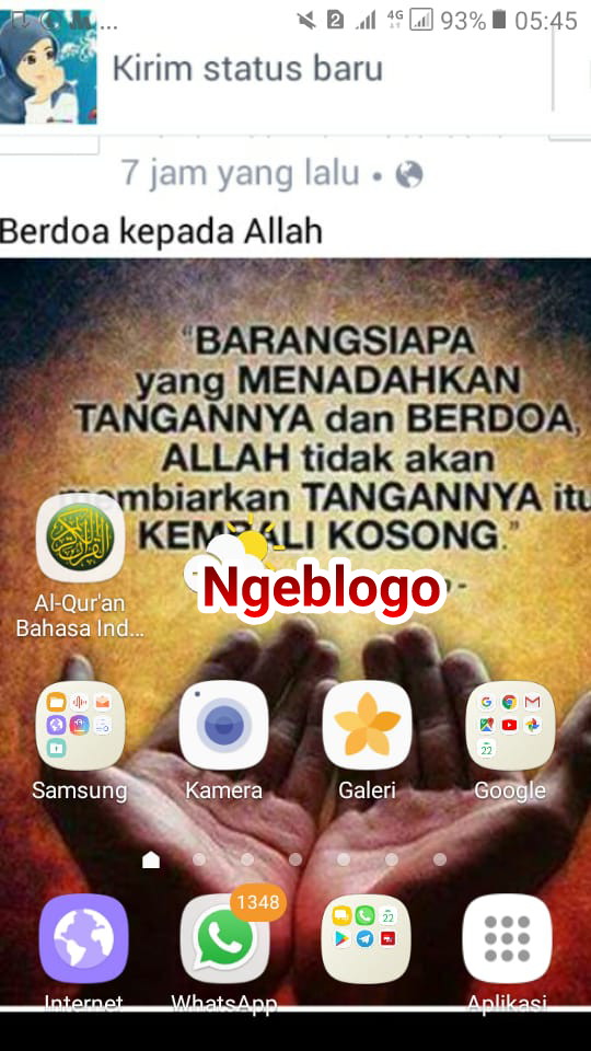 Cara Mengubah Layar Hp Menjadi Posisi Landscape Menonton Video Dan Membaca Tulisan Jadi Lebih Jelas Dan Enak Ngeblogo