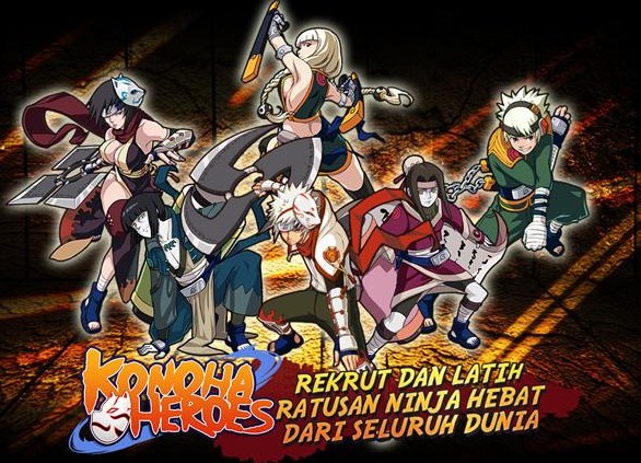 Game Naruto Konoha Heroes Online Terbaru 2015