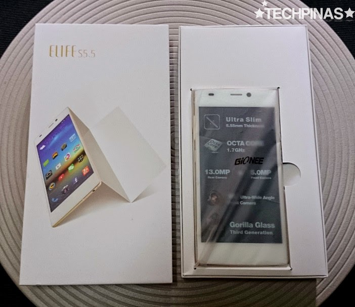 Gionee Elife S5.5 Unboxing