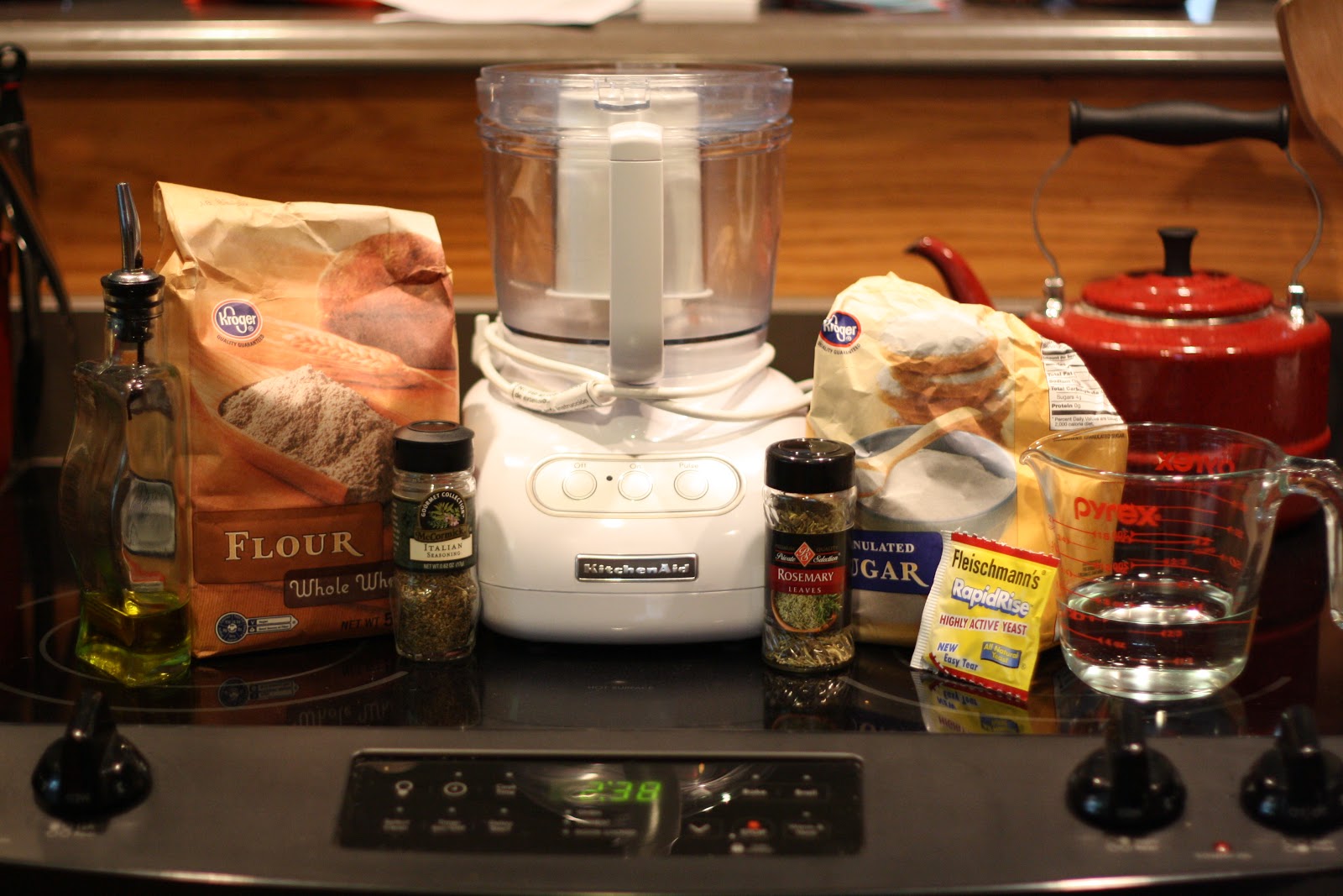 Making Mama's Kitchen Quick & Easy Food Processor Pizza Dough