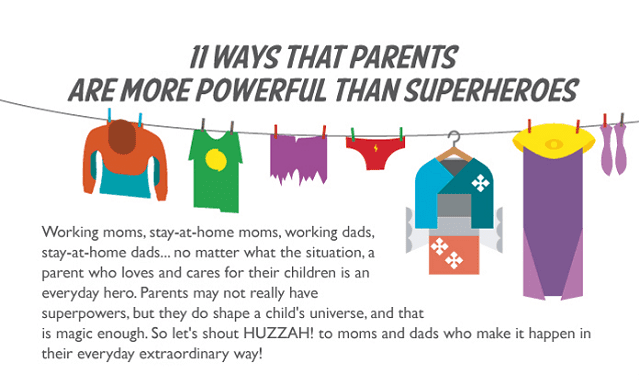 Parents, Assemble! 11 Ways That Parents Are More Powerful Than Superheroes