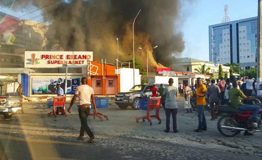 prince ebeano supermarket fire prince ebeano supermarket fire