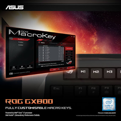 ASUS ROG GX800 Macro Key