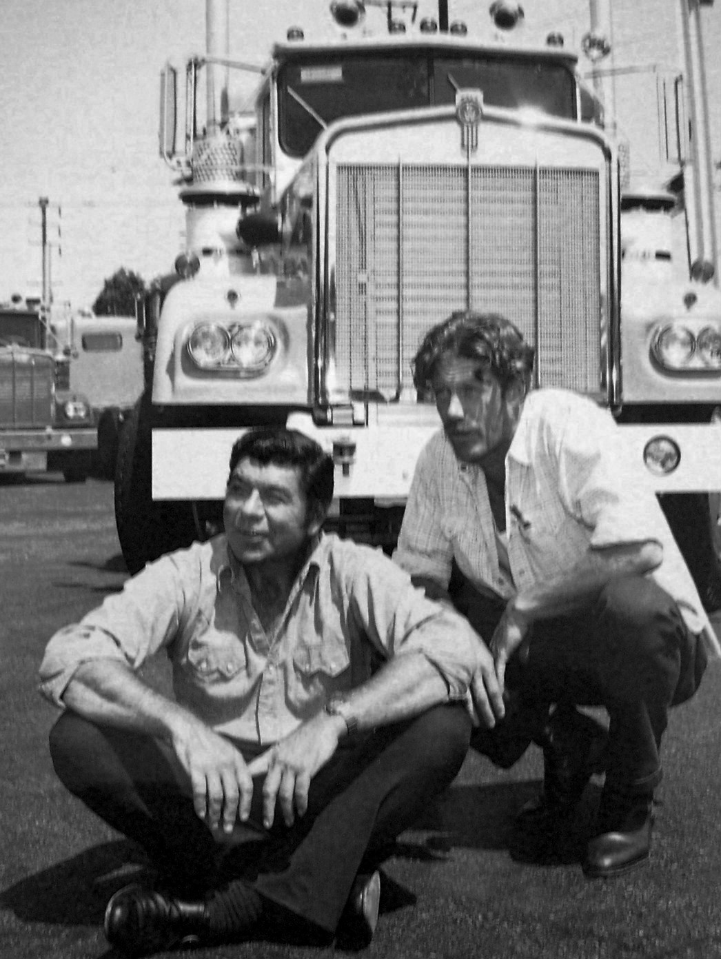 Claude Akins & Frank Converse TV show "Movin On". 1974 ~