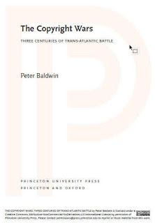 Title Page of The Copyright Wars by Peter Baldwin