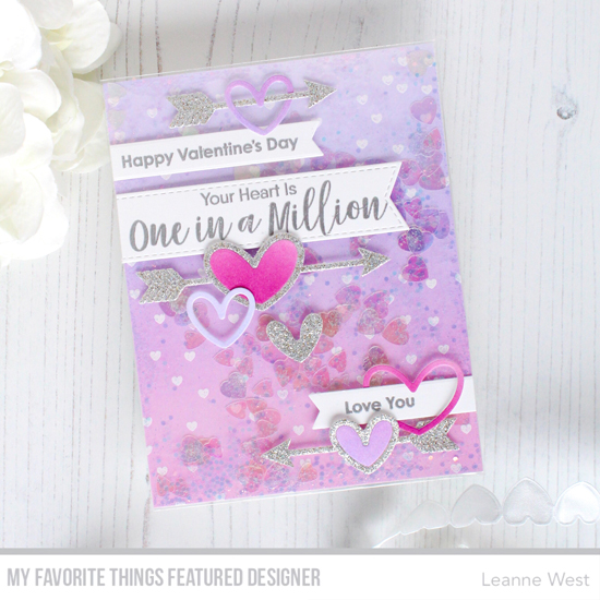 Handmade card by Leanne West featuring products from My Favorite Things #mftstamps