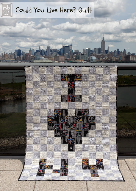 Could You Live Here? Quilt by www.madebyChrissieD.com Could You Live Here? Quilt by www.madebyChrissieD.com