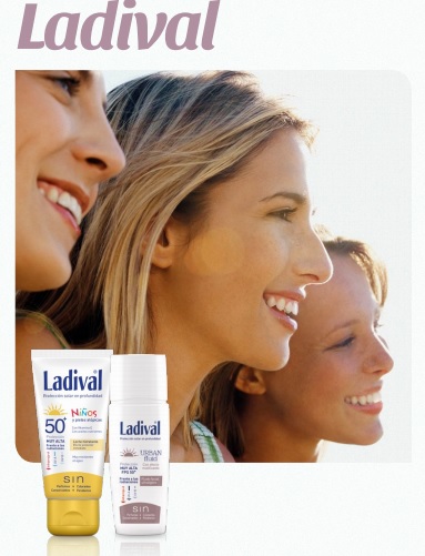 ?LADIVAL Urban Fluid SPF50+? y ?LADIVAL Niños SPF50+? (proyecto de BOPKI)