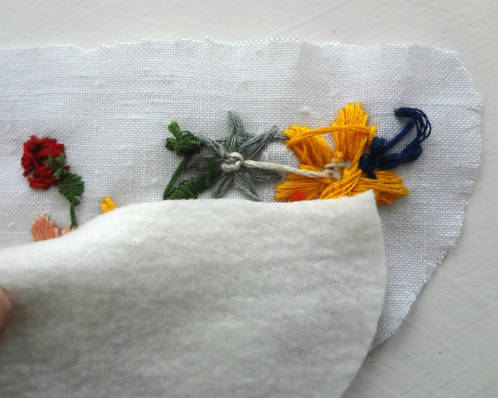 Little Treasures Embroidered Pendant DIY