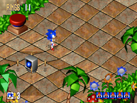 Sonic 3D: Flickies Island SEGA Saturn