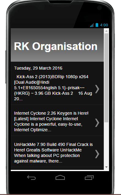 RK Organisation App