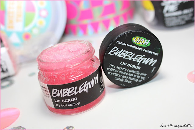 Bubblegum Lip Scrub Gommage Lèvres LUSH - Les Mousquetettes©