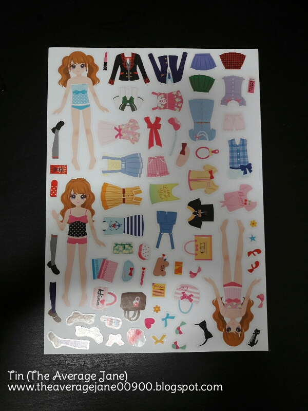 The Average Jane CRAFTY Daiso Paper Dolls