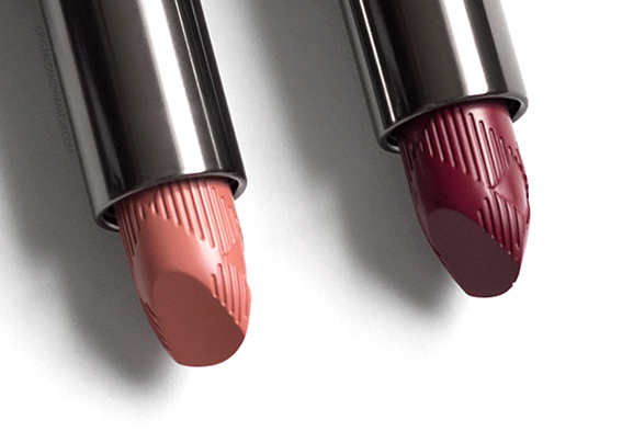 Burberry Lip Velvet Lipsticks 401 Nude Apricot 425 Damson Review