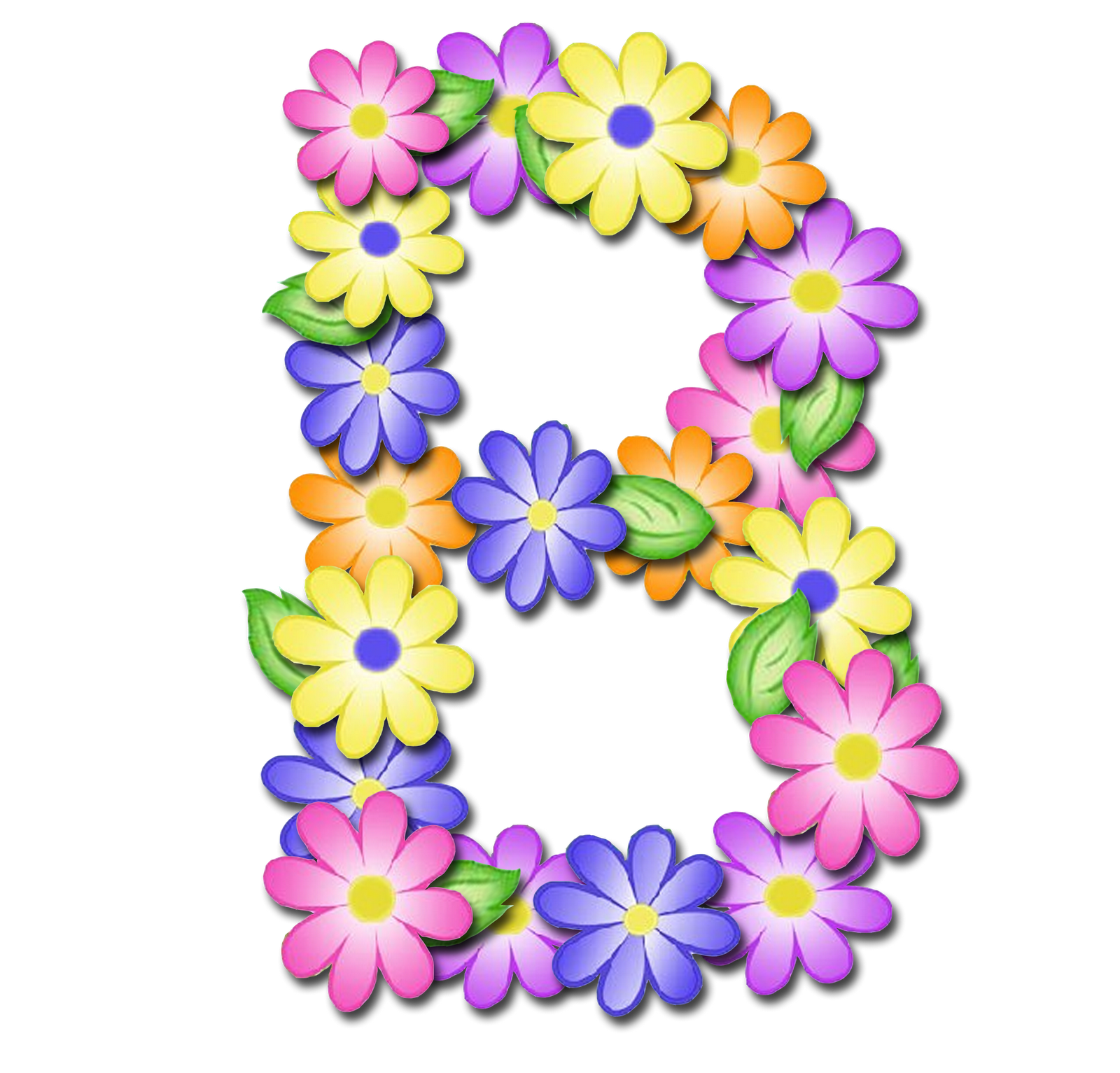 ALFABETO DE PRIMAVERA LETRAS EM PNG MUITO LINDO! LETRAS EM PNG COM