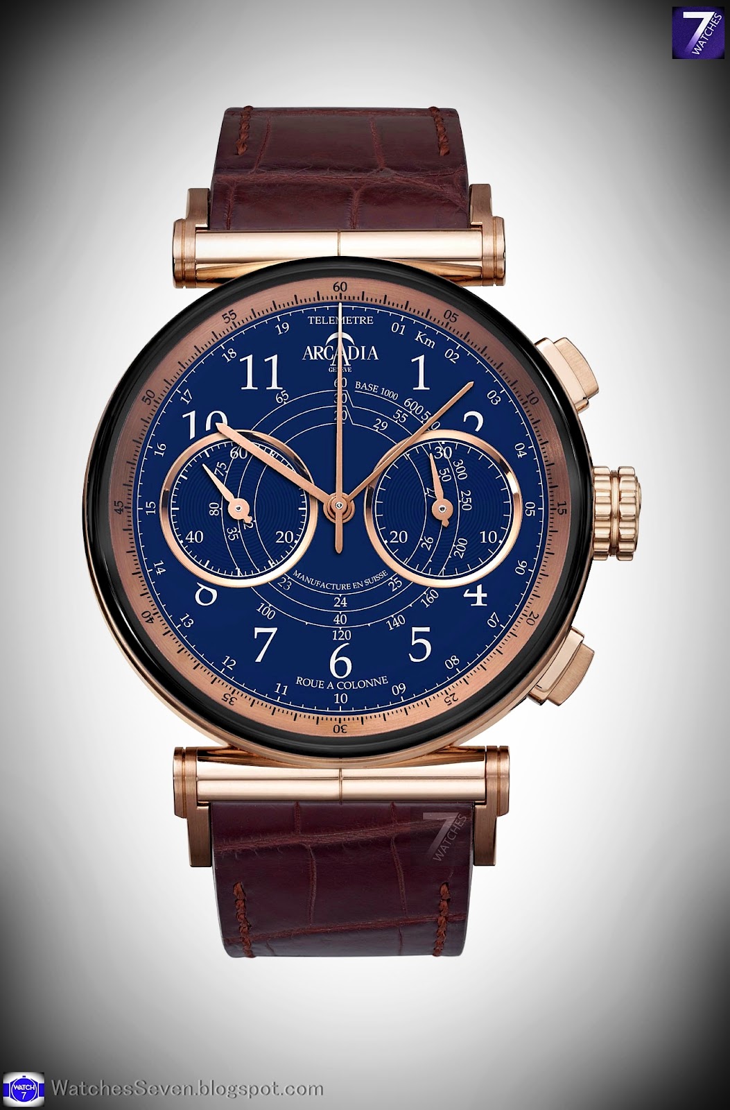 Watches 7 Arcadia Vintage 22 Gold Collection Limited Edition