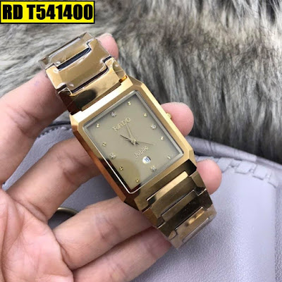 Đồng hồ Rado dây đá ceramic vàng RD T541400