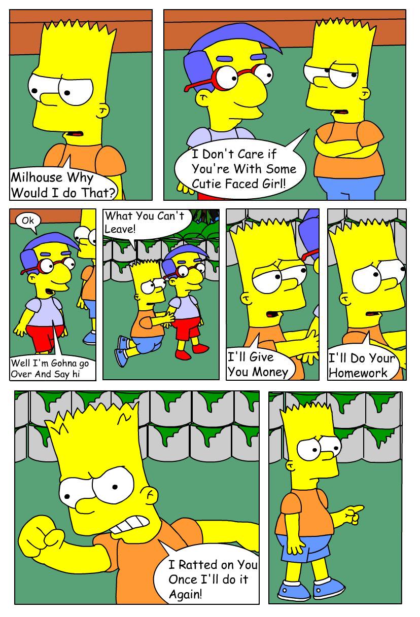 Mike L's Examples of Work: Simpson Fan Comic Act 1
