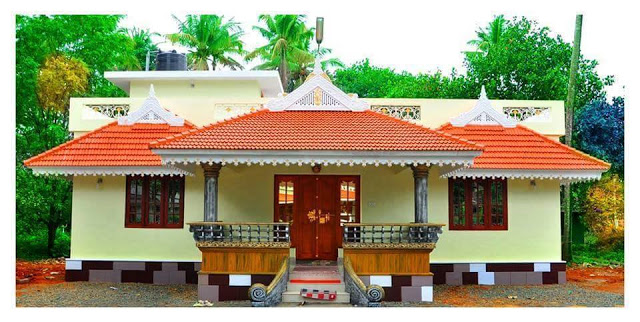  3  Bedroom  Typical Kerala  Home  Design  Including Prayer Room 