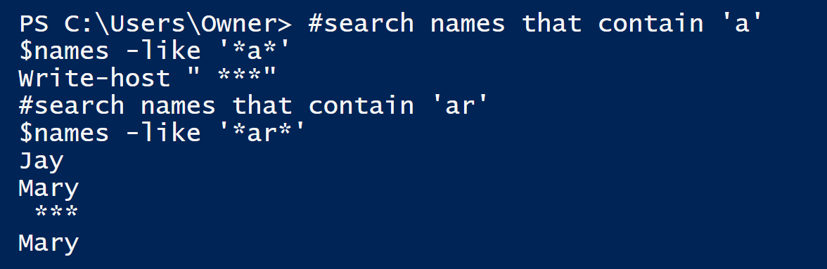 HodentekHelp: How do you work with Array Data structure in Power Shell?