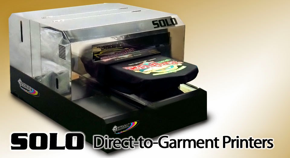 Printer DTG - TEXMAC SOLO - Manual dan Digital Sablon