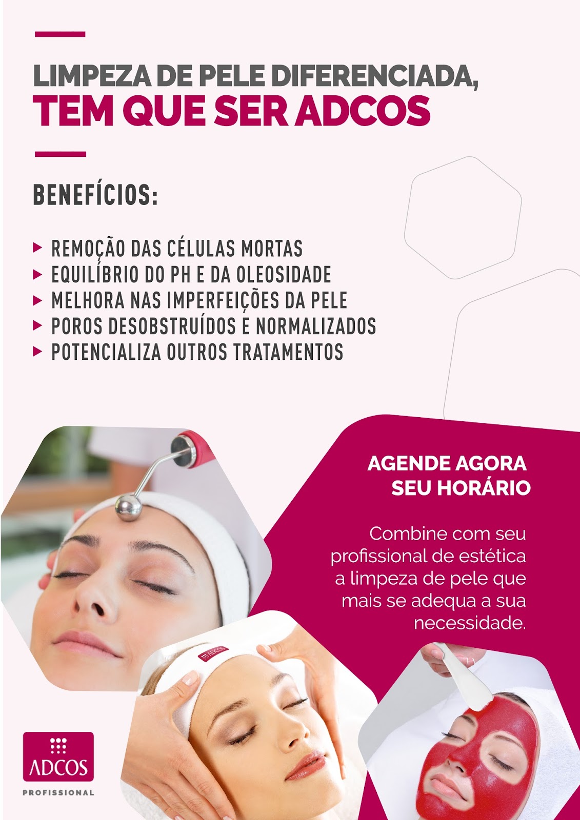 Adcos Santos Cosmética de Tratamento : Entenda o que é a limpeza de