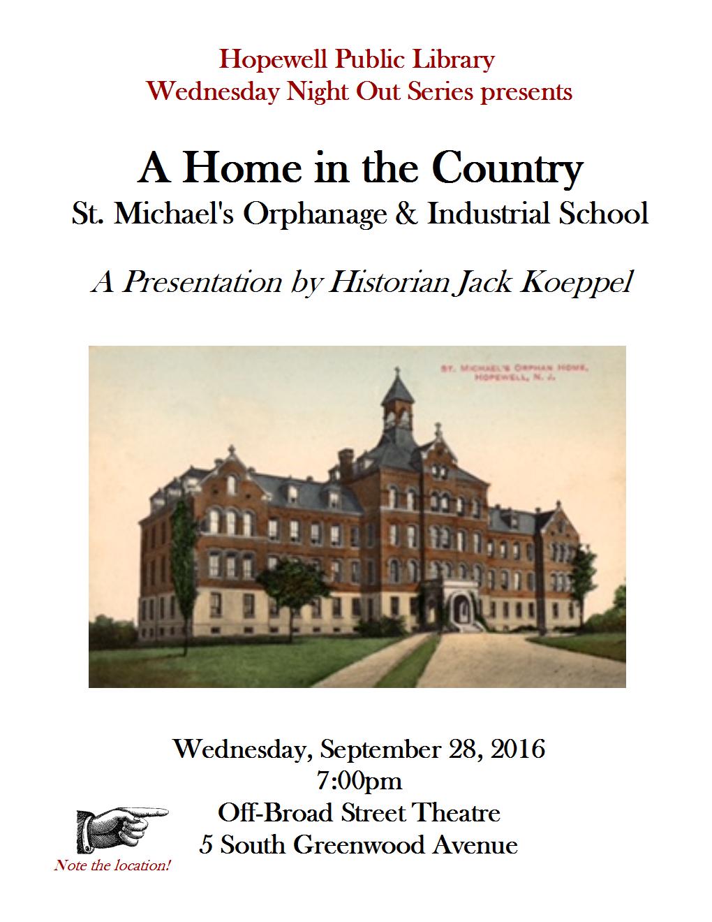 St.
Michael's Orphanage & Industrial School