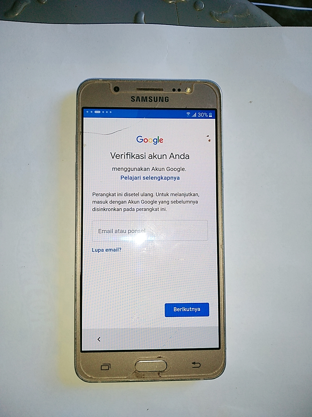 Cara ByPass FRP Google Akun Samsung J5 SM J510FN ODIN