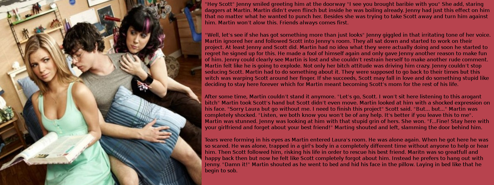 Marti's tg captions: April 2018