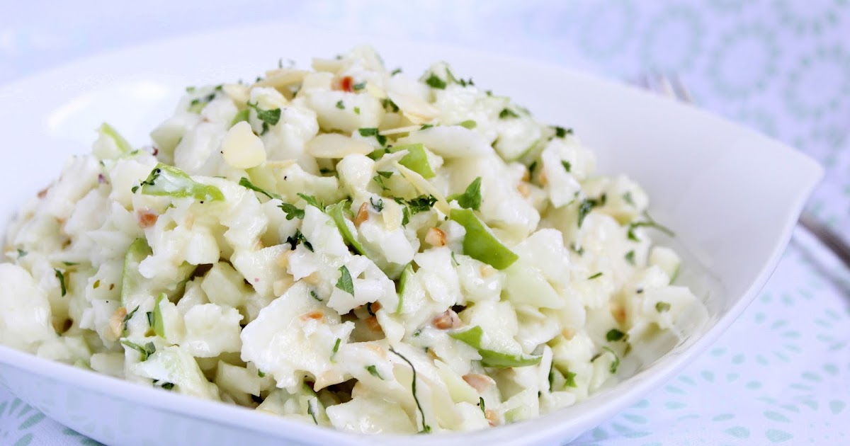 Rezepte mit Herz: Apfel - Kohlrabi - Salat