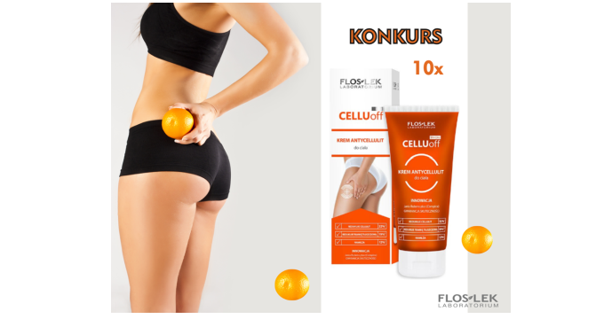 Do wygrania 10 kremów antycellulit do ciała CELLUoff Konkurs