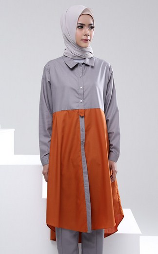 aneka busana muslim terbaru model tunik modern yang variatif aneka busana muslim terbaru model tunik modern yang variatif