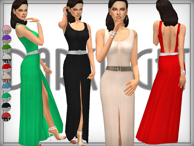 Sims 4 CC's - The Best: Tara Gown by DarkNighTt