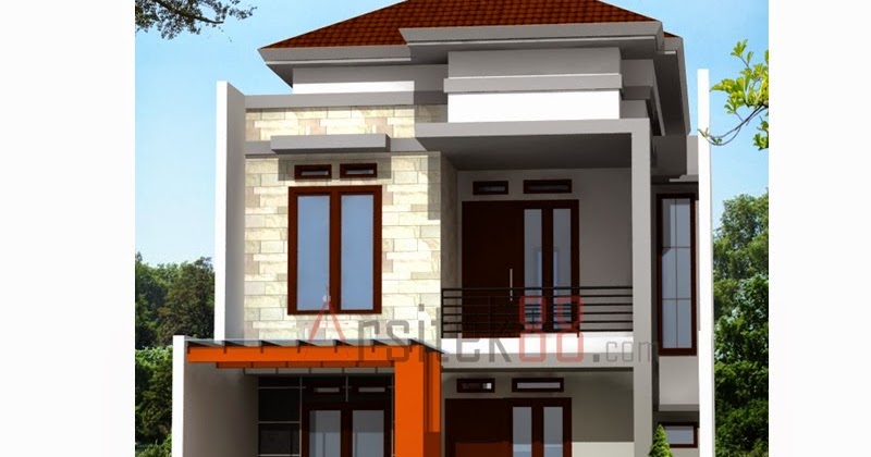 Desain Rumah Minimalis 2 Lantai Ukuran 7 X 15 | Gambar ...