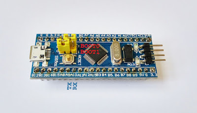 STM32F103C8T6 board
