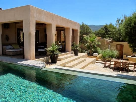 casa bohemia y exótica en Ibiza
