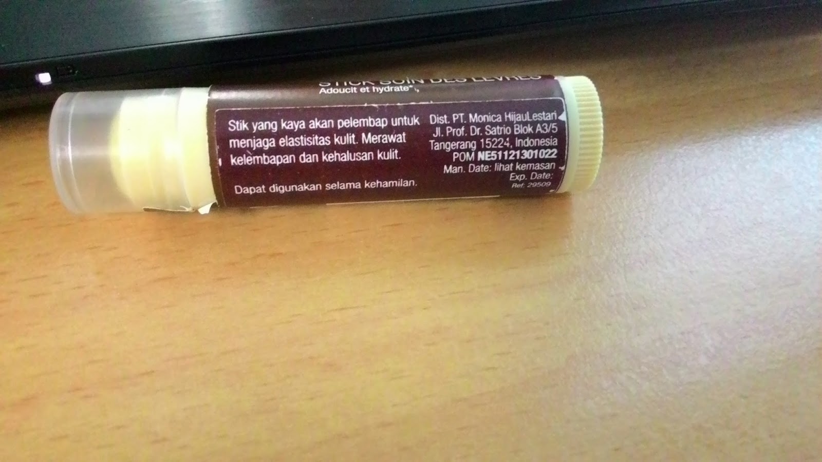annditasays.... Review The Body Shop Cocoa Butter Lip Care Stick