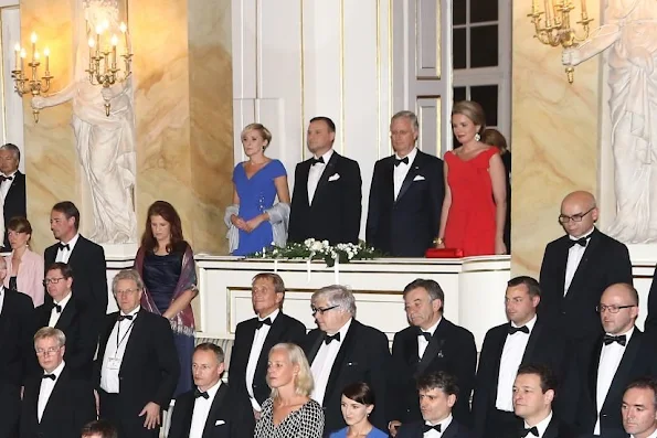  Queen Mathilde of Belgium, Polish President Andrzej Duda, First Lady of Poland Agata Kornhauser-Duda