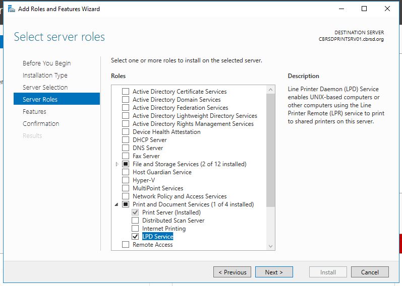 chromebook print to windows shared printer